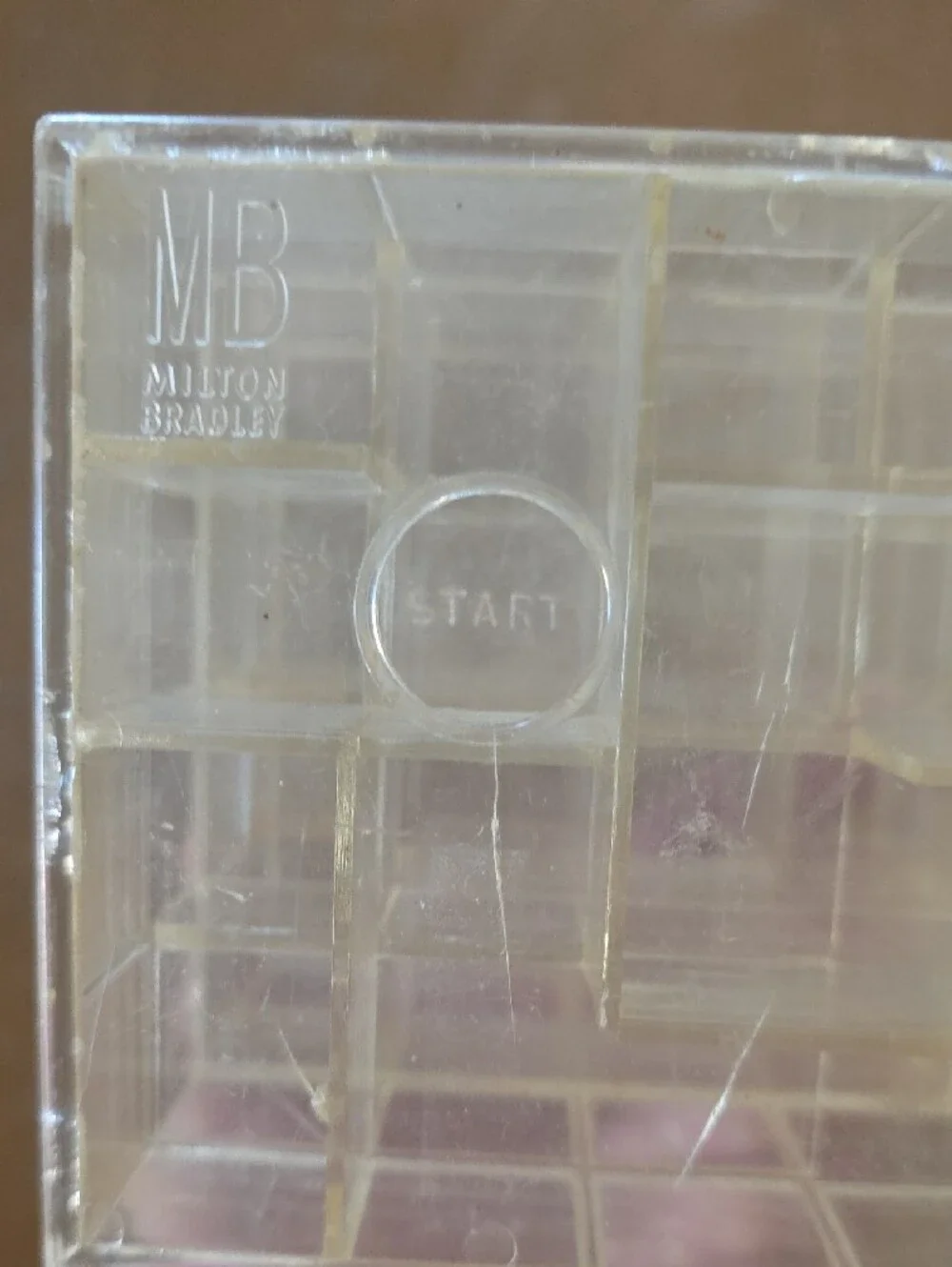 Clear 4×4 Cube Puzzle Toy - Transparent Brain Teaser